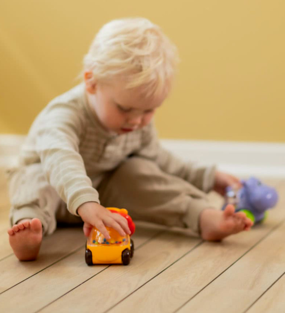 Scandinavian Baby Products Bil - Løve m. Konfetti