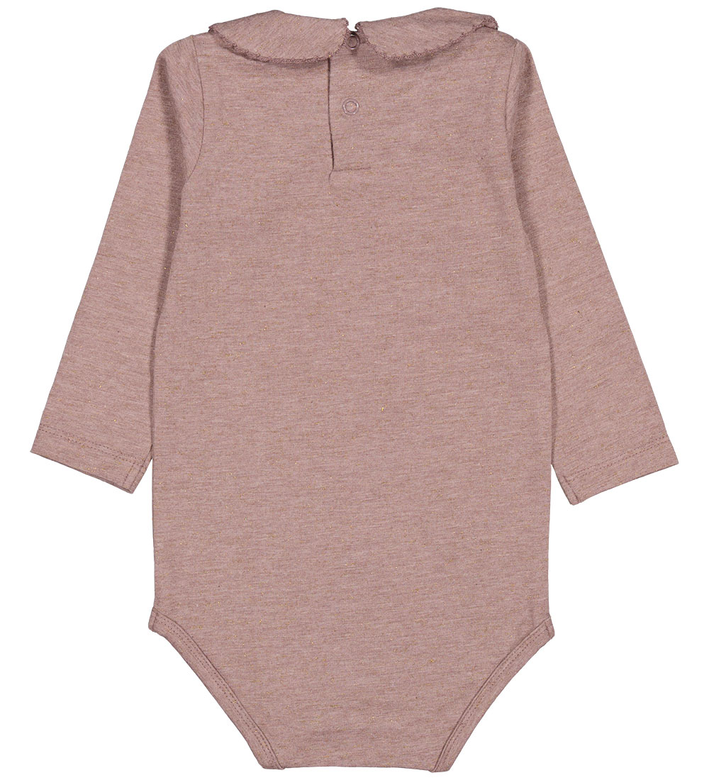 MarMar Body l/æ - Modal - Becka - Dusty Mauve Glitter