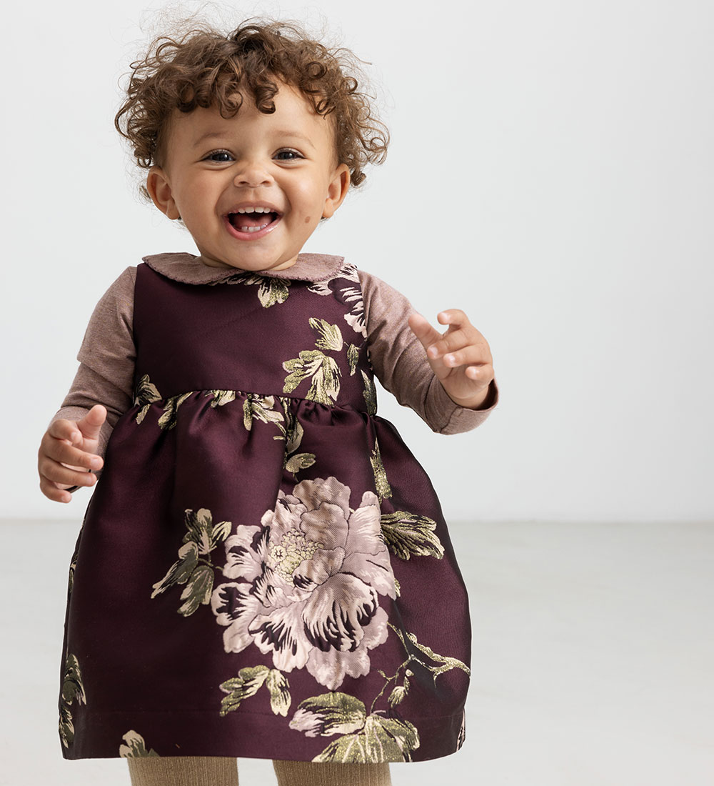 MarMar Body l/æ - Modal - Becka - Dusty Mauve Glitter
