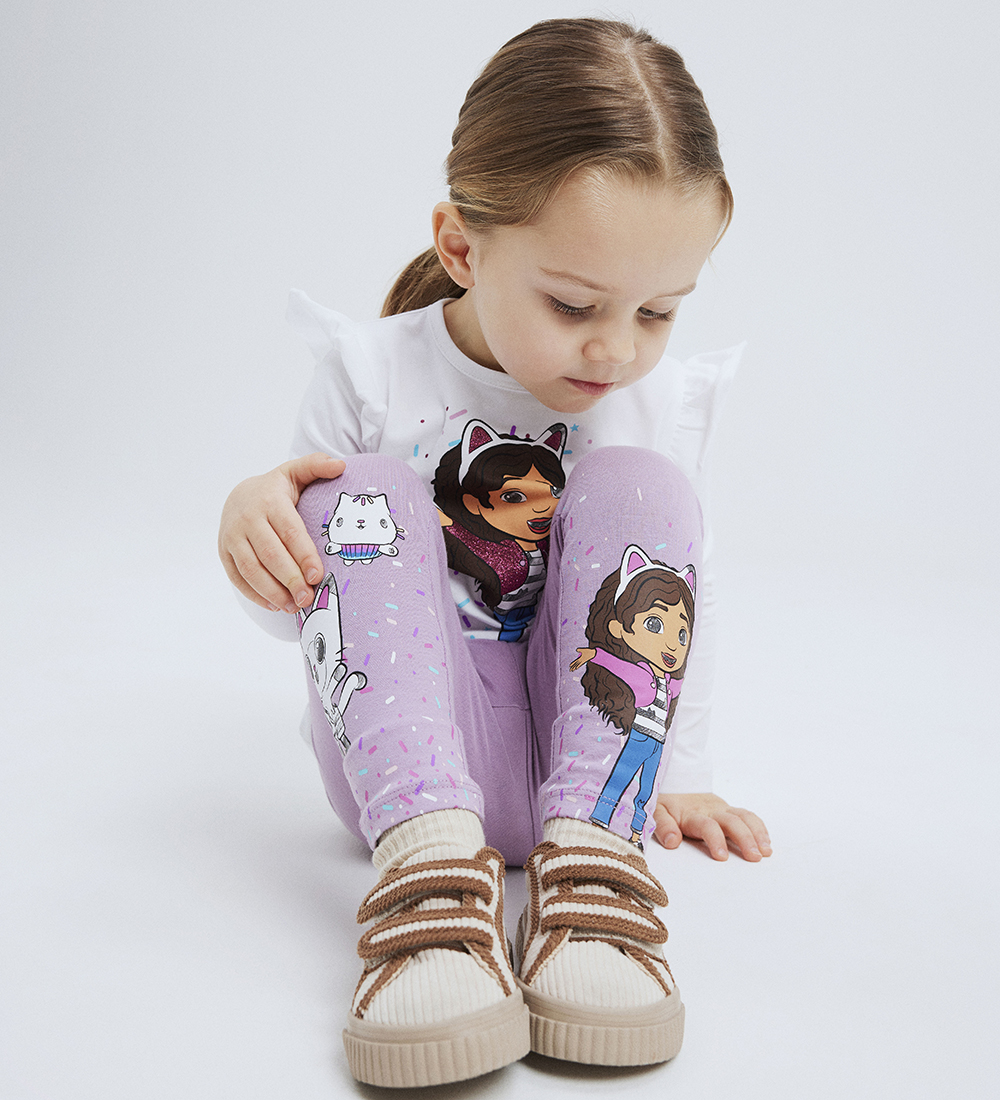 Name It Leggings - NmfNerisa Gabby - Lavender Mist
