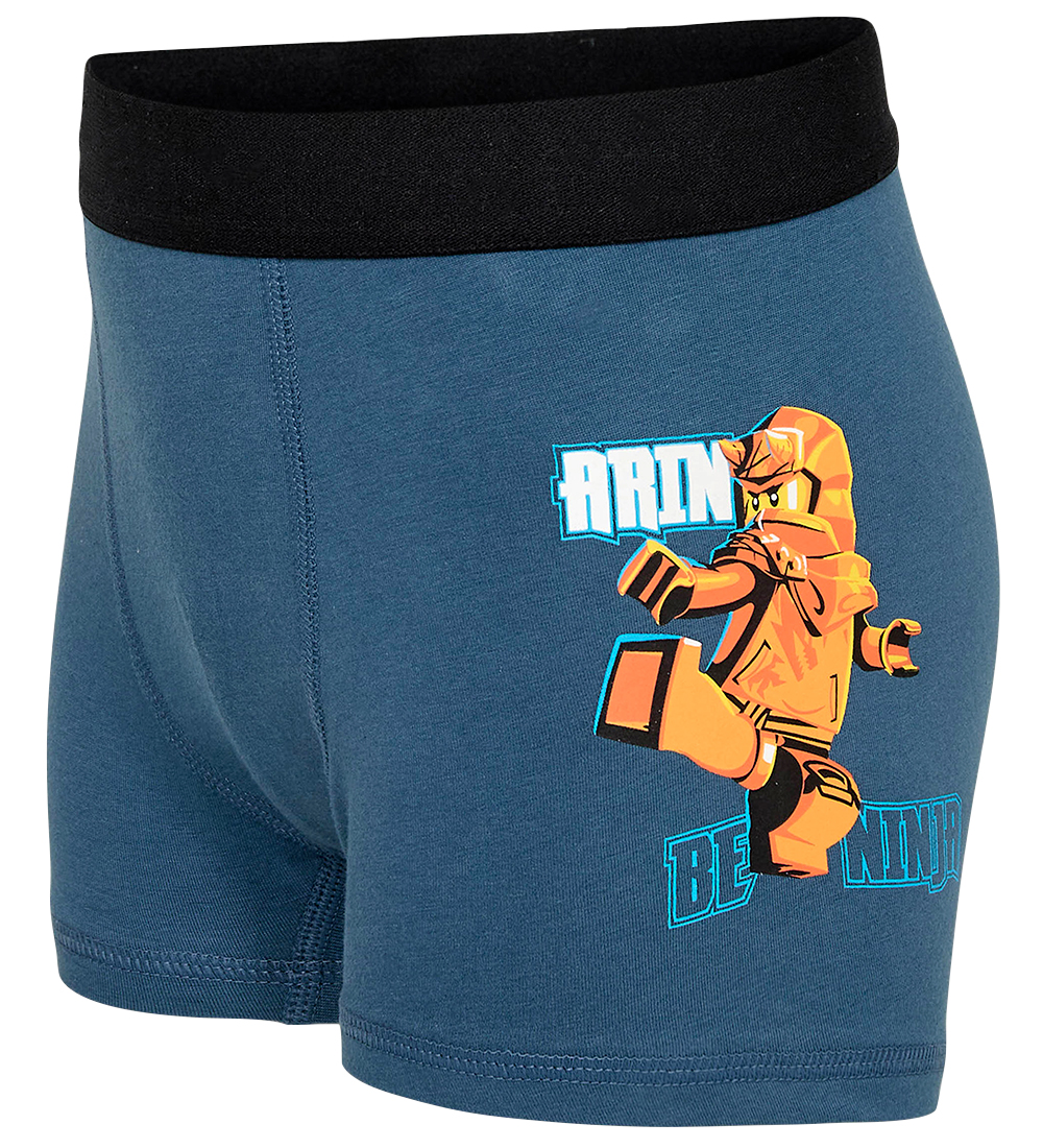 LEGO® Ninjago Boxershorts - LWAris 704 - 3-pak - Middle Blue m.