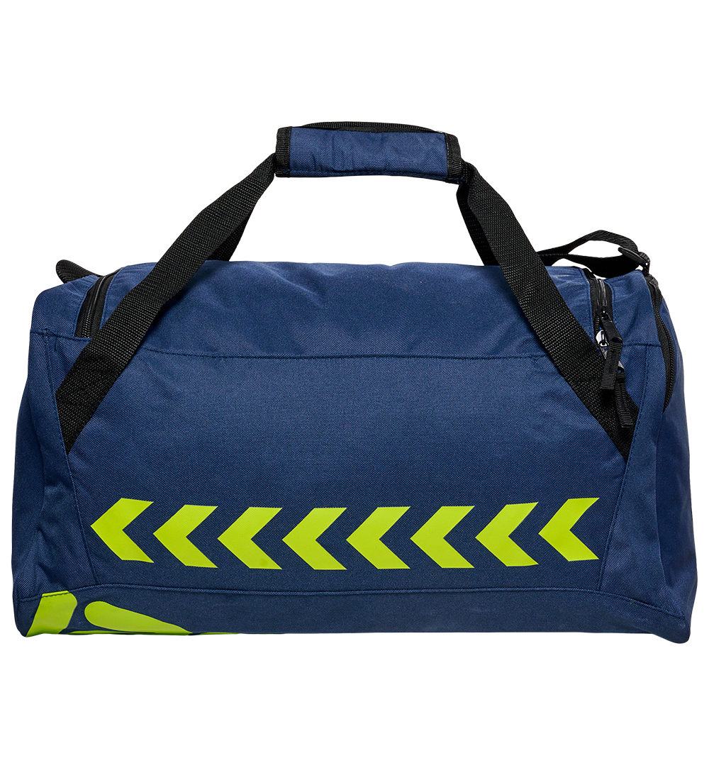 Hummel Sportstaske - Large - Core - Dark Denim/Lime Punch