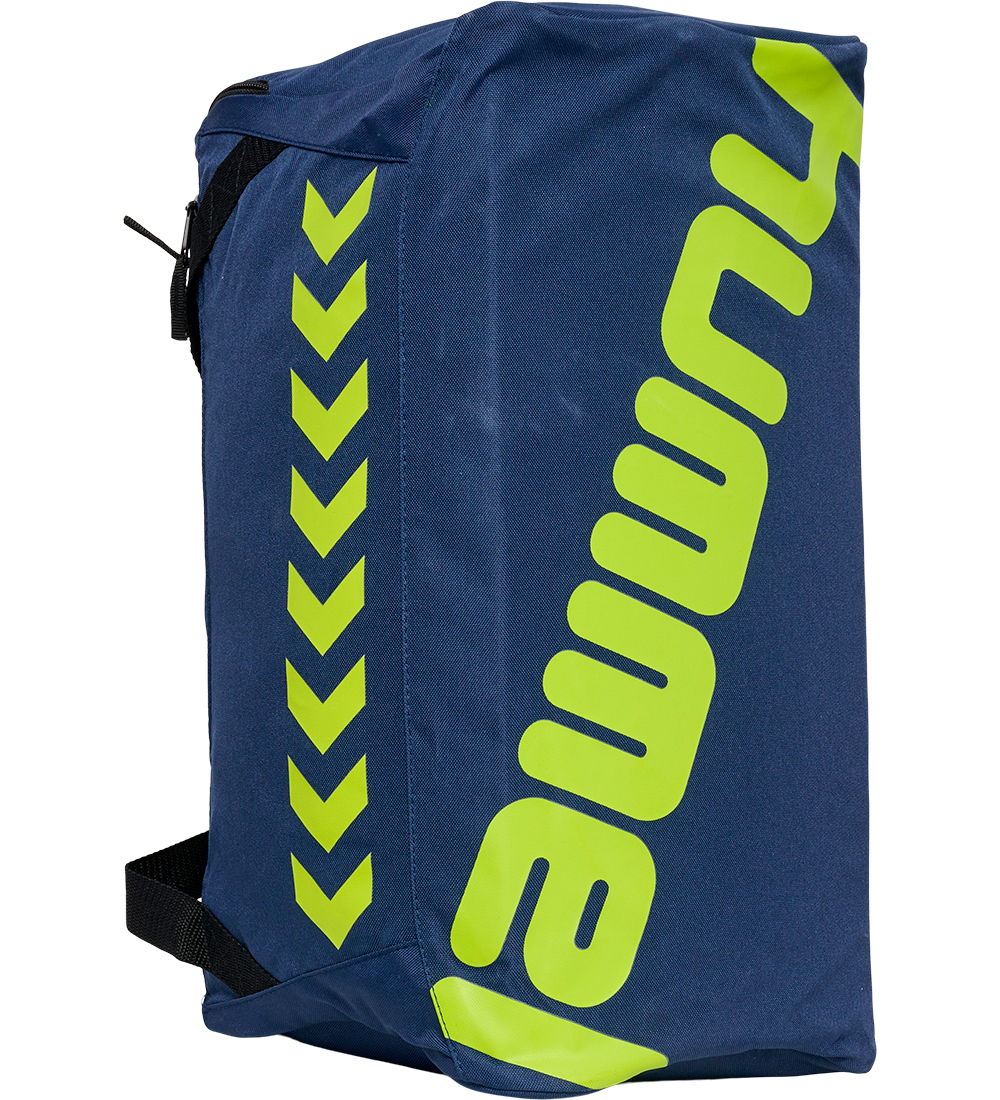 Hummel Sportstaske - Medium - Core - Dark Denim/Lime Punch