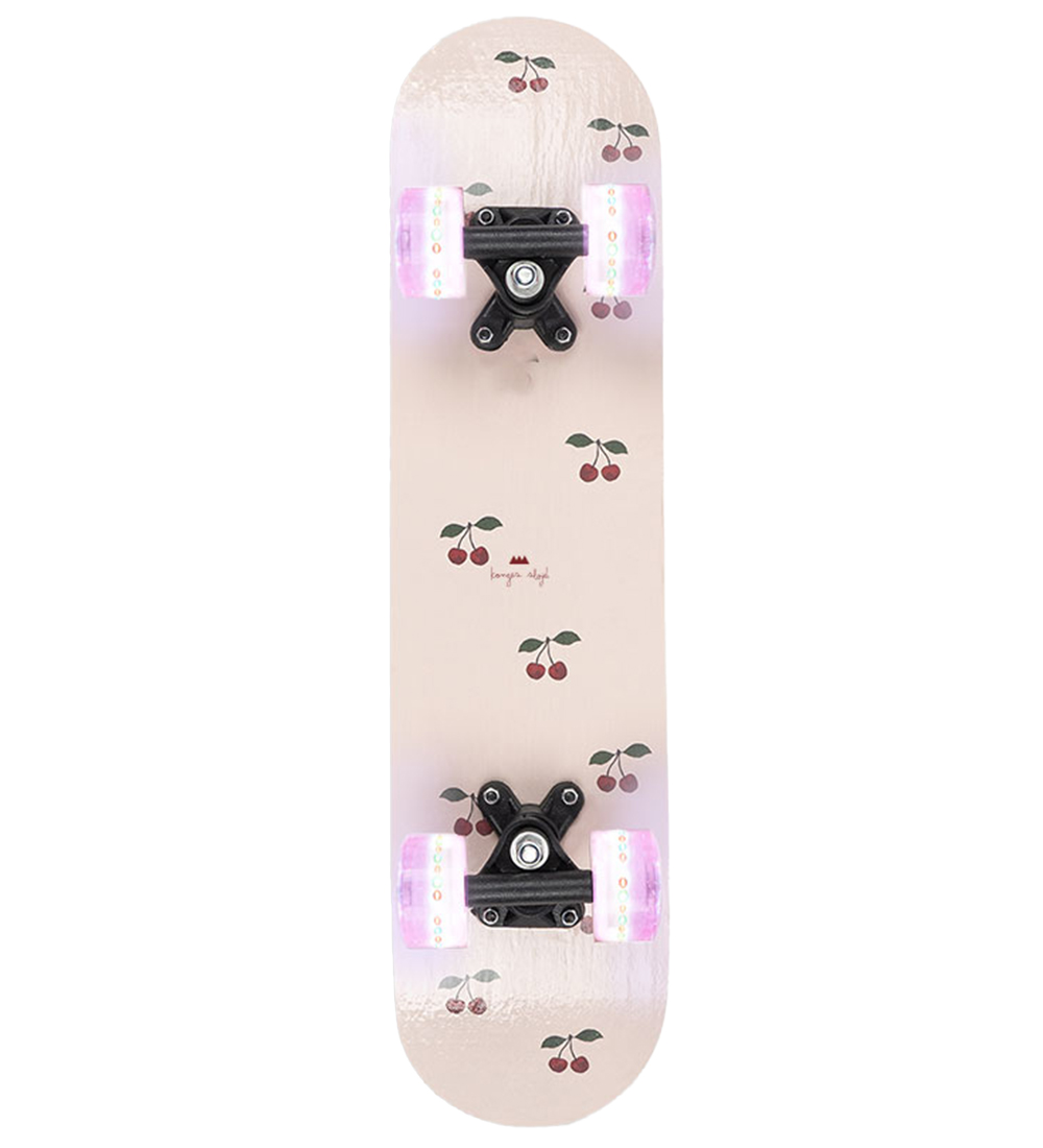 Konges Sløjd Skateboard - Med Lys - Cherry