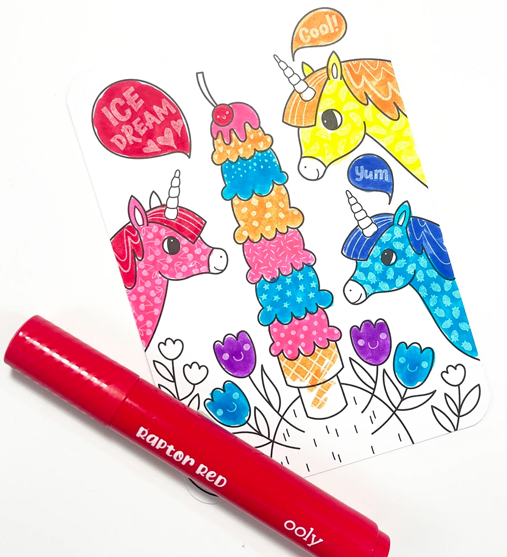Ooly Maleark - Undercover Art - 12 Stk. - Unicorn Friend