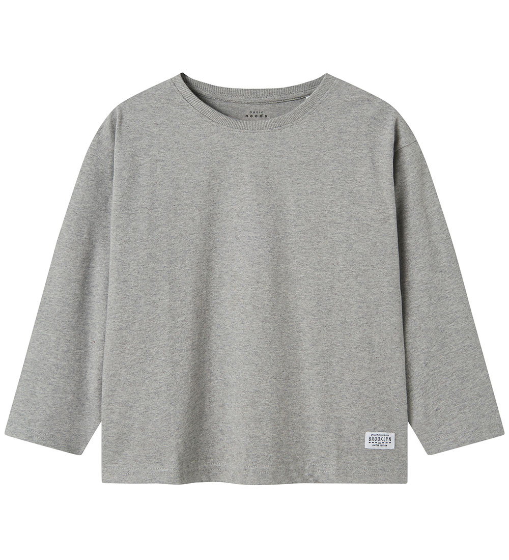 Name It Bluse - NkmVimpel - Grey Melange