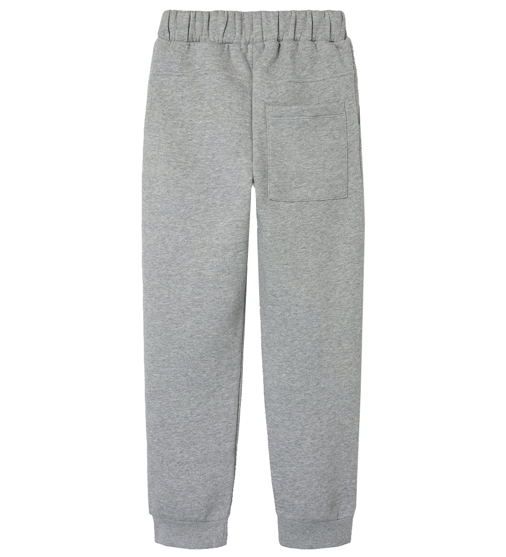 Name It Sweatpants - NkmOhans - Grey Melange