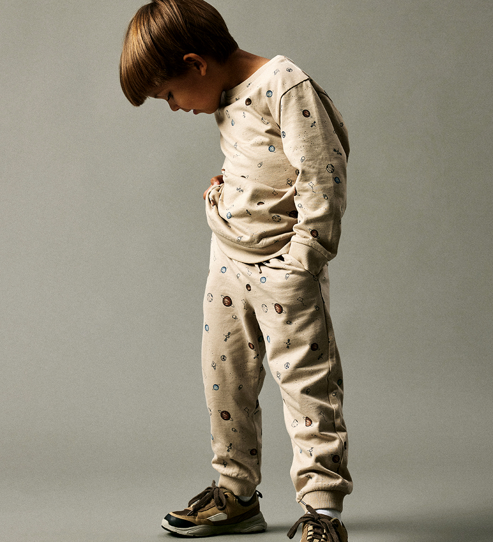 Name It Sweatpants - NmmOwen - Plaza Taupe