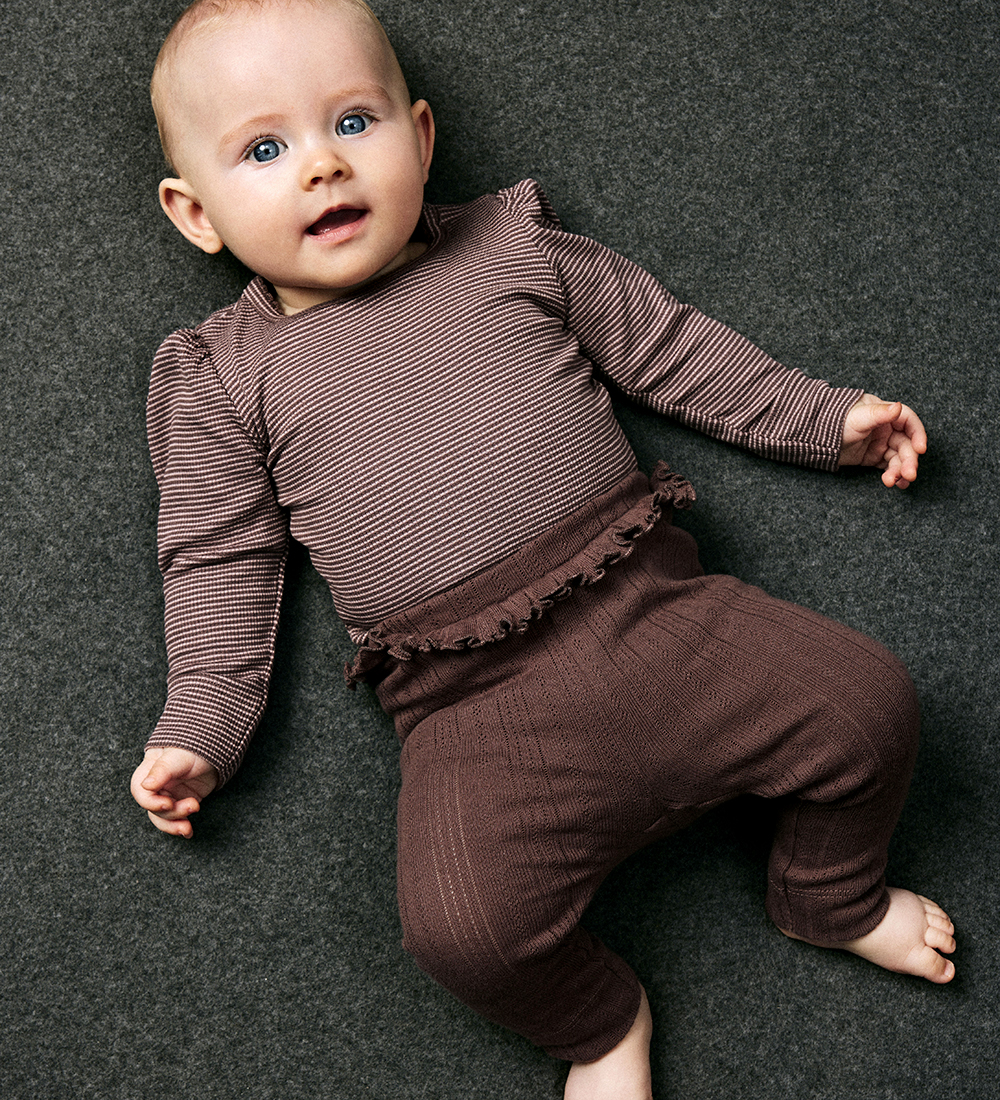 Name It Leggings - NbfOmina - Peppercorn