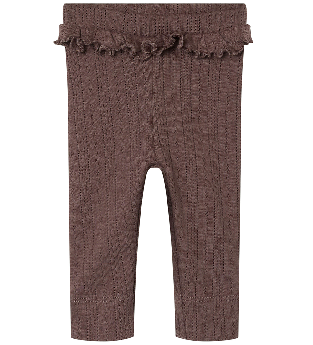 Name It Leggings - NbfOmina - Peppercorn
