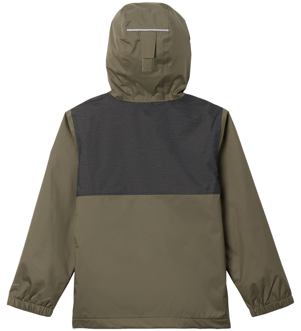 Columbia Regnjakke m. Fleece - Rainy Trails II - Stone Green