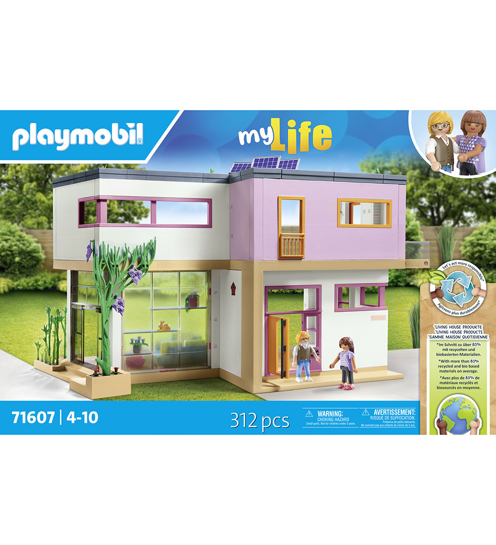 Playmobil My Life - Hus Med Vinterhave - 71607 - 312 Dele