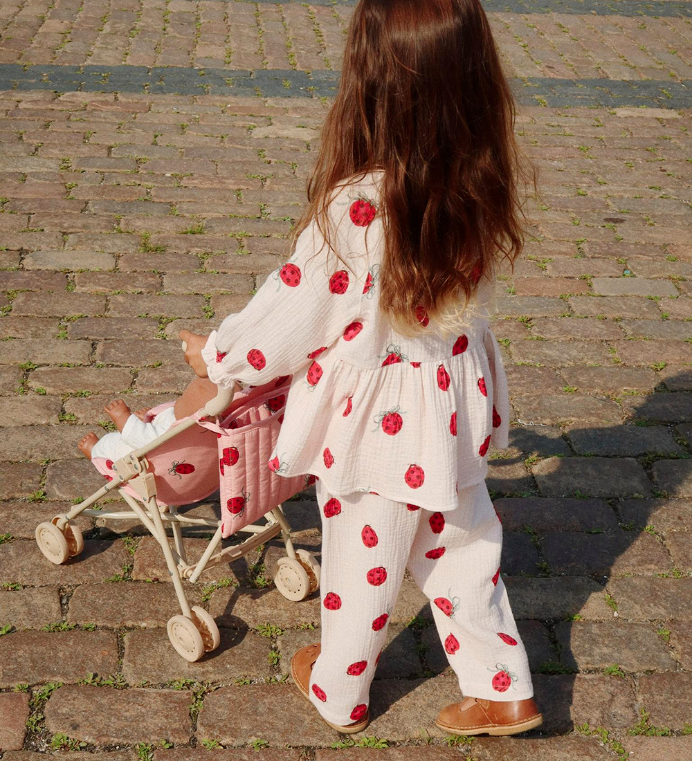 Konges Sløjd Bluse - Coco - Ladybug Bow