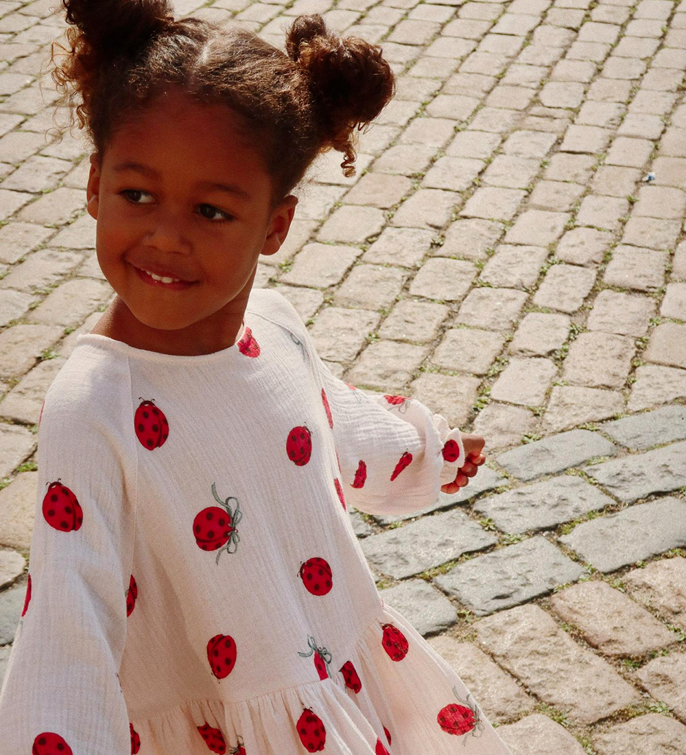 Konges Sløjd Kjole - Coco - Ladybug Bow