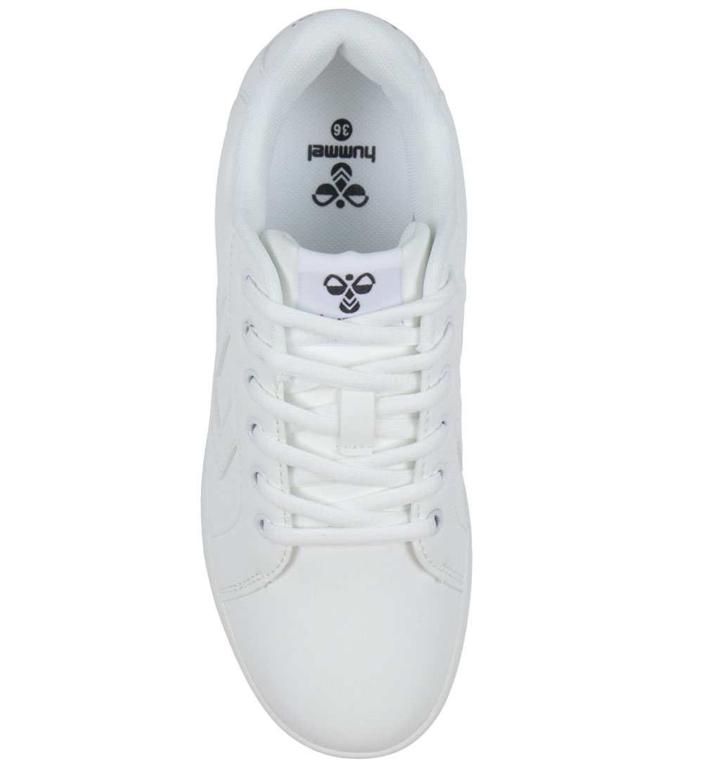 Hummel Sko - Derby Court LC JR - Bright White