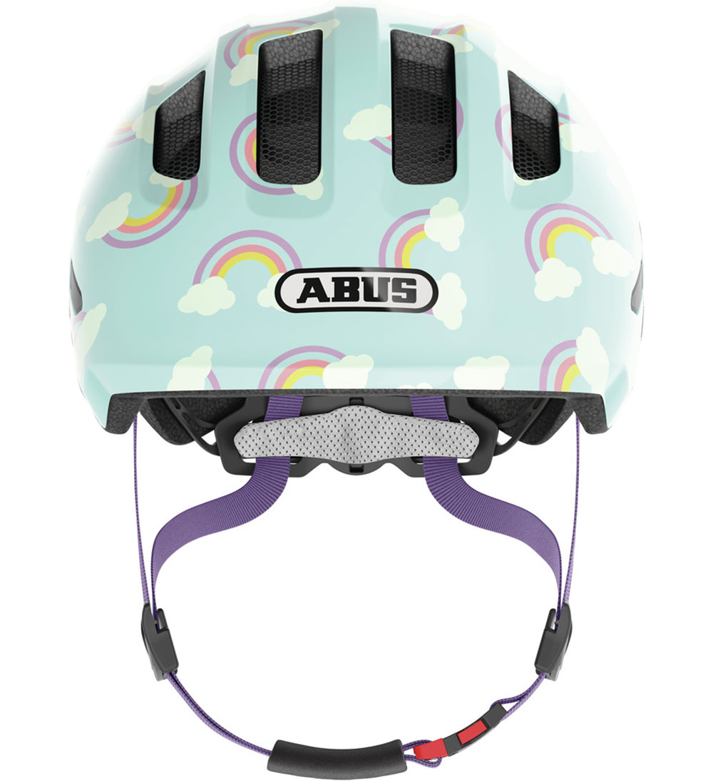 Abus Cykelhjelm - Smiley 3.0 Led - Blue Rainbow