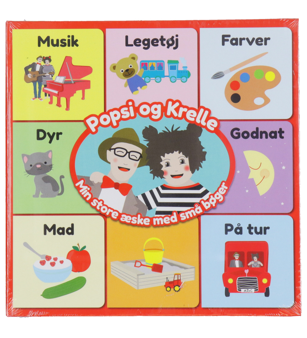Forlaget Carlsen Bog - Popsi Og Krelle - Min Store Æske m. Små B