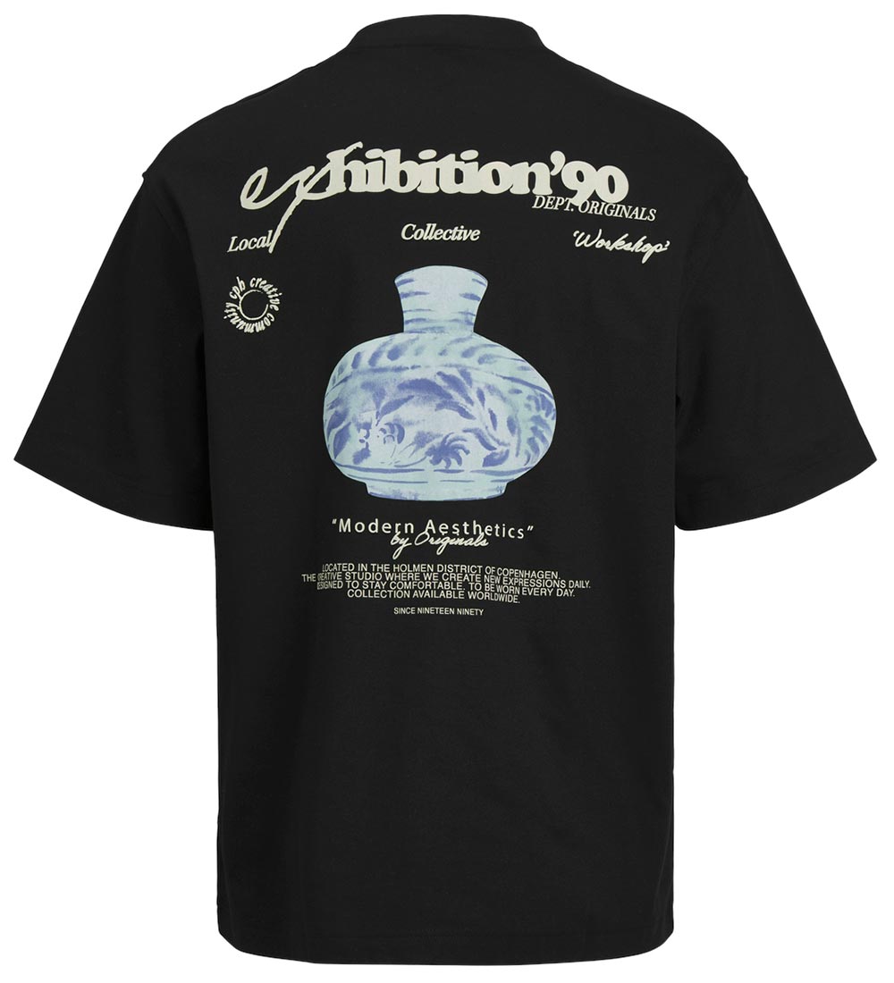 Jack & Jones Bluse - JorGreenpoint - Black/VOLUME
