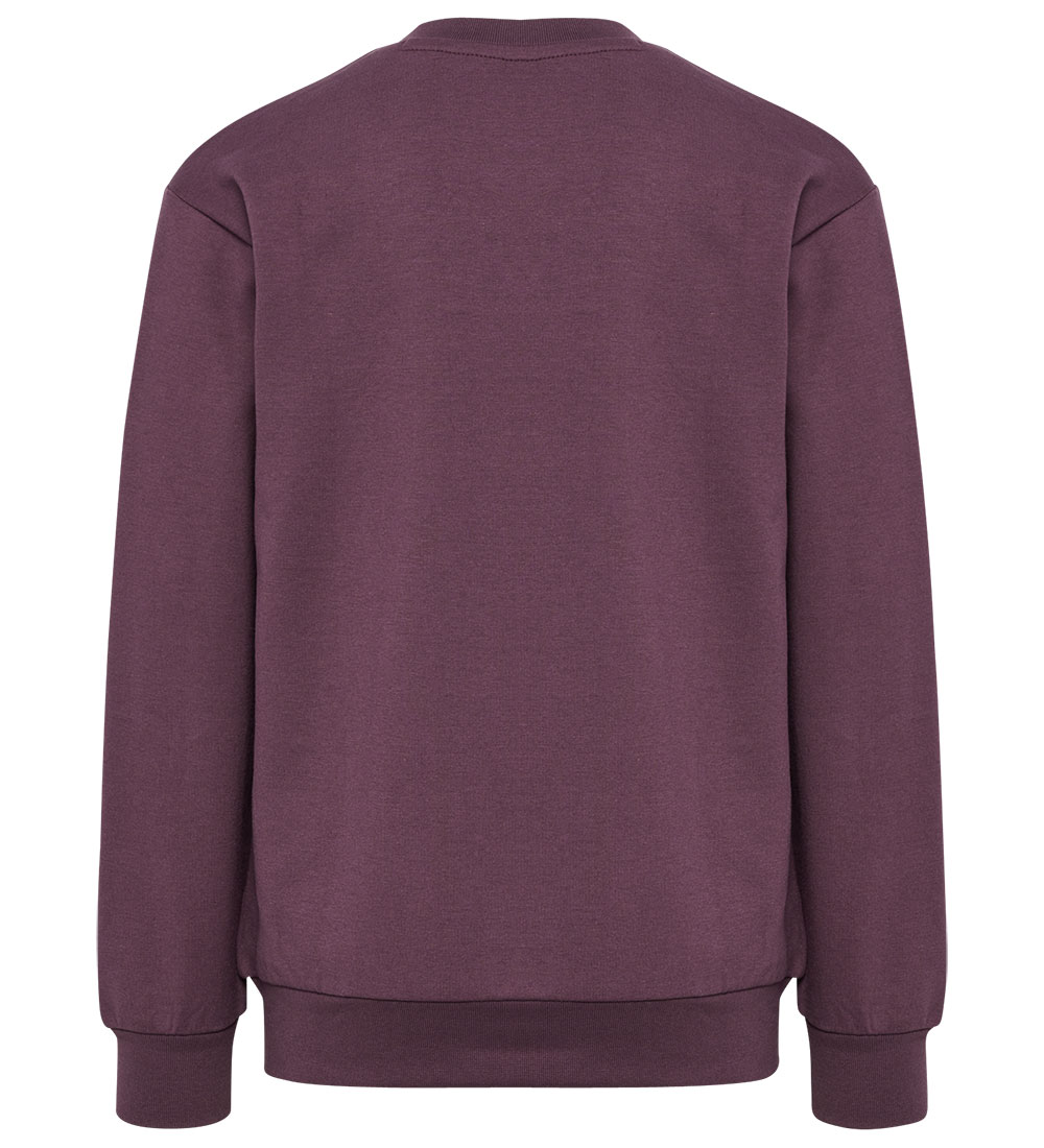 Hummel Sweatshirt - hmlTukas - Huckleberry m. Print