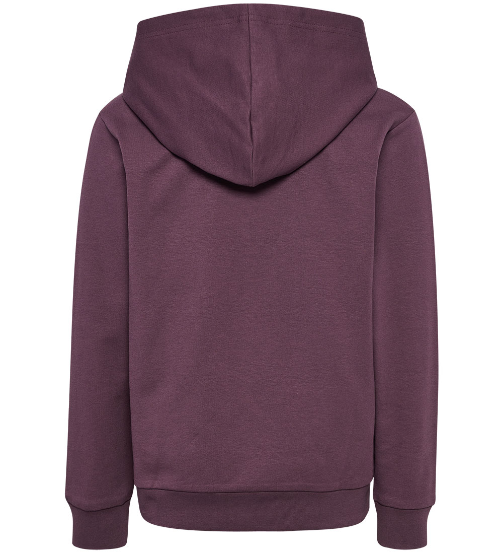 Hummel Hættetrøje - hmlTukas - Huckleberry m. Print