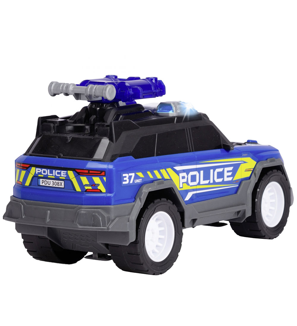 Dickie Toys Bil - Police SUV - Lys/Lyd