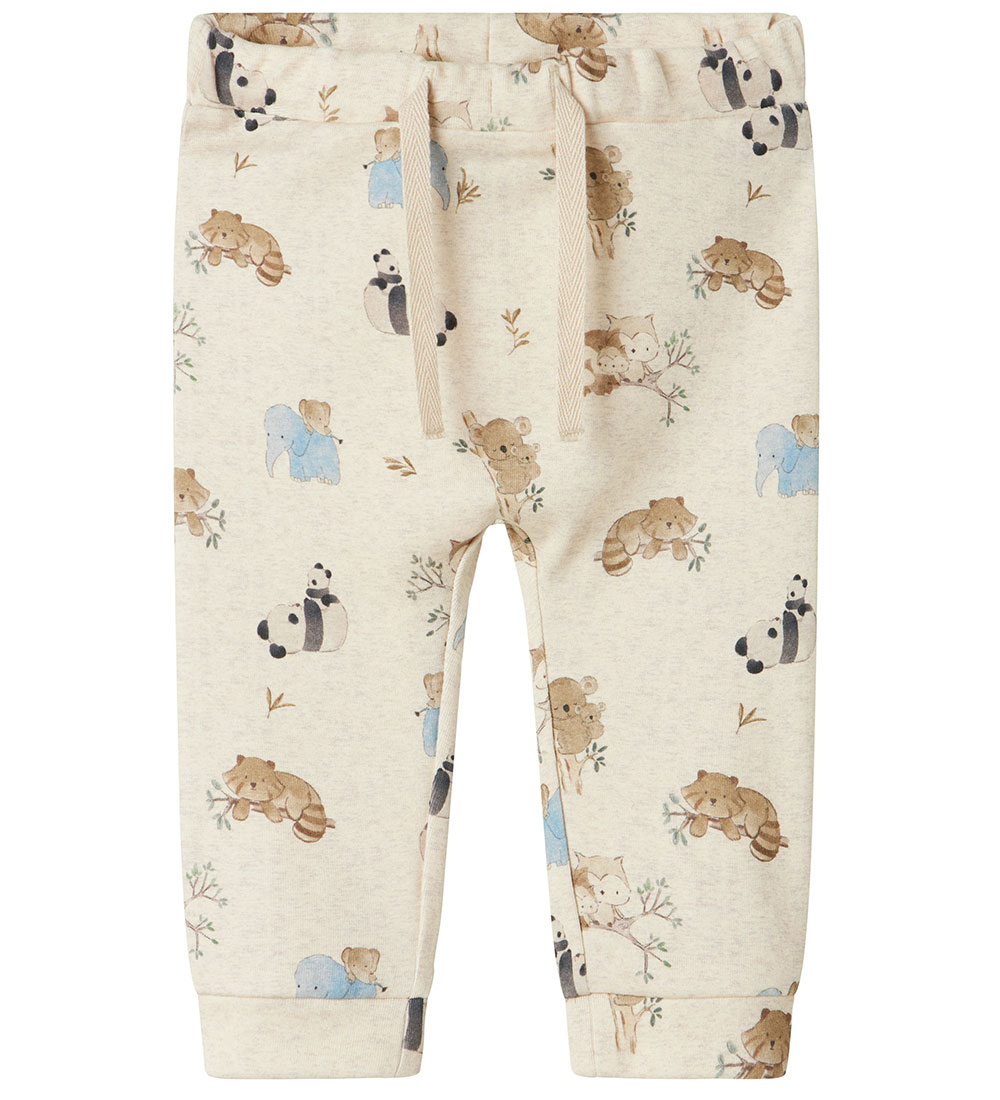Name It Sæt - Leggings/Body l/æ - NbmSanders - Peyote Melange m.