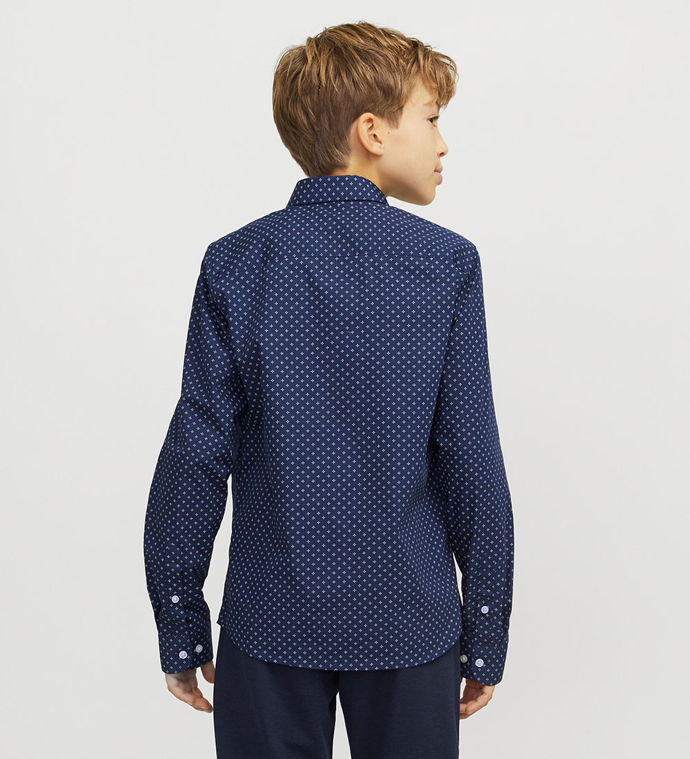 Jack & Jones Skjorte - JjAxel - Medieval Blue
