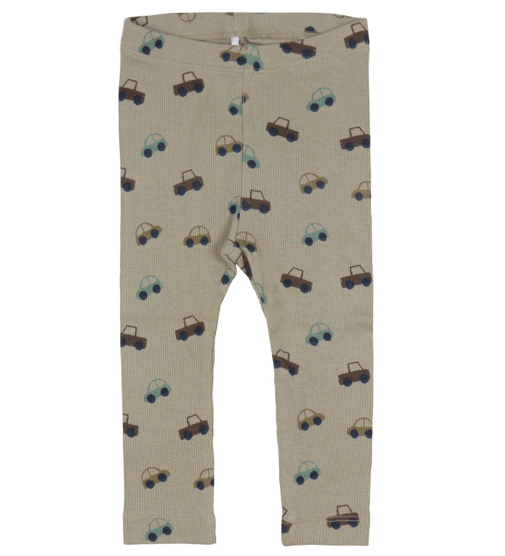 Name It Leggings - NbmSacar - Weathered Teak