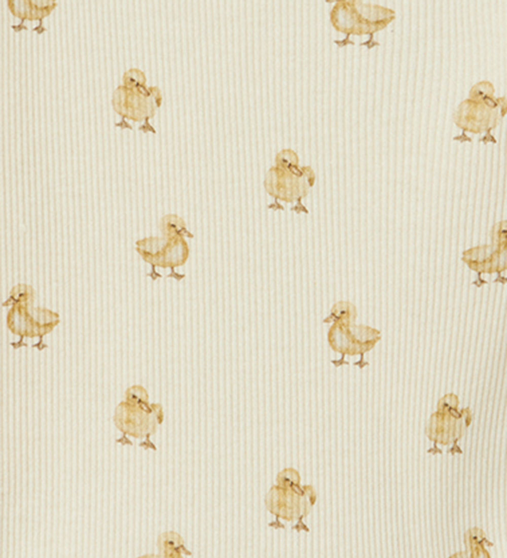 Lil Atelier Leggings - NbnLavo - Turtledove/Duck