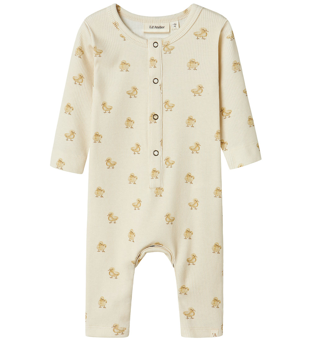 Lil Atelier Heldragt - Rib - NbnLavo - Turtledove/Duck