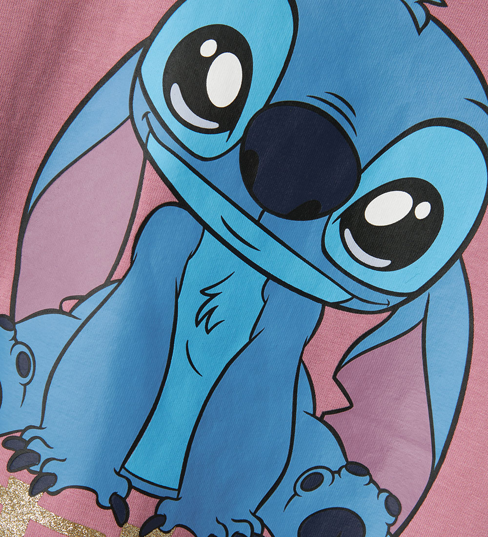 Name It Sweatshirt - NmfNyra - Disney Stitch - Mauve Orchid m. P