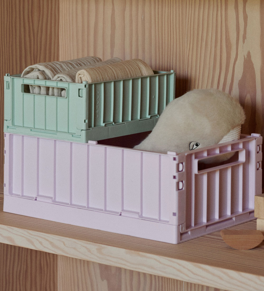 Liewood Foldekasser - 25x18x9,5 cm - Small - Weston - Light Pepp