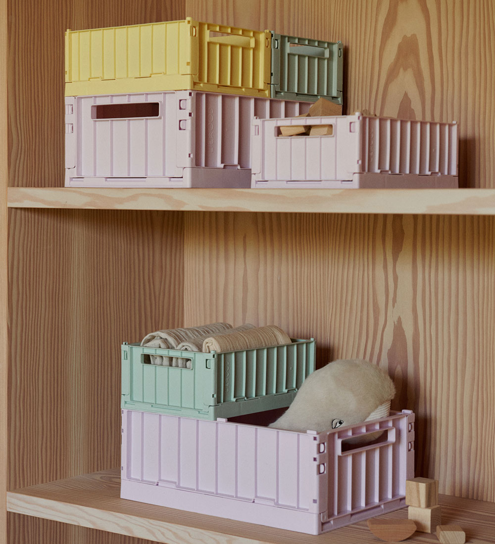 Liewood Foldekasser - 36x25x13,5 cm - Medium - Weston - Light La