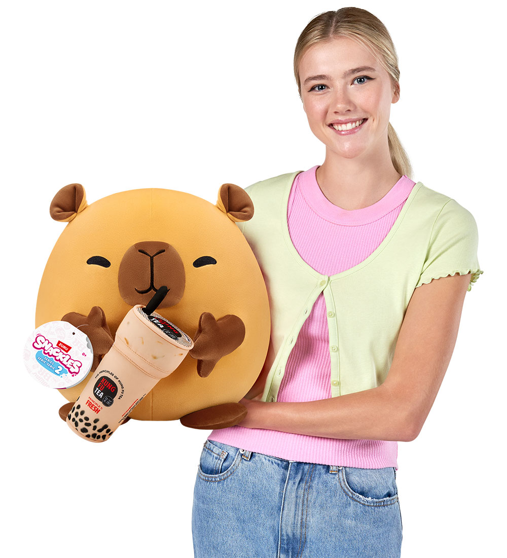 Snackles Bamse - 35 cm - Kapivaren Spencer m. Kung Fu Tea
