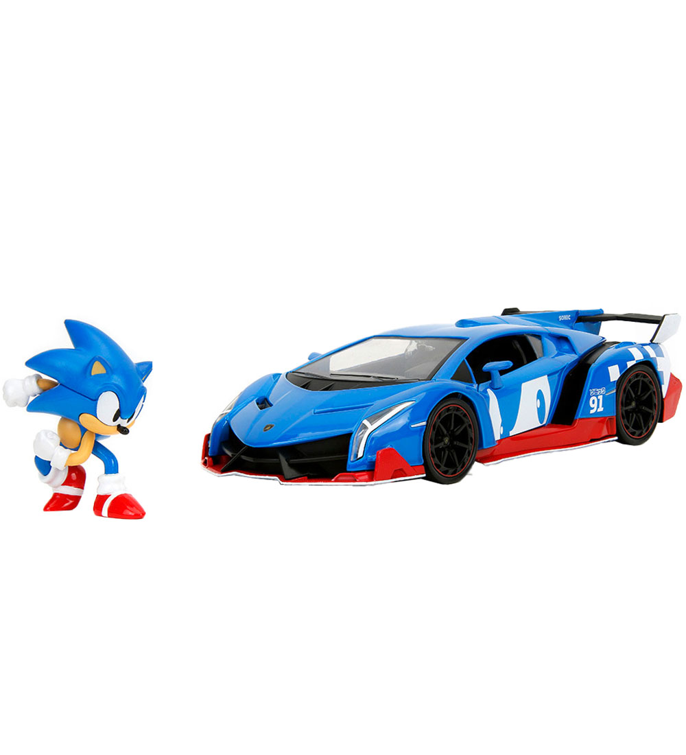 Jada Bil - Sonic Lamborghini Venevo - 1:24