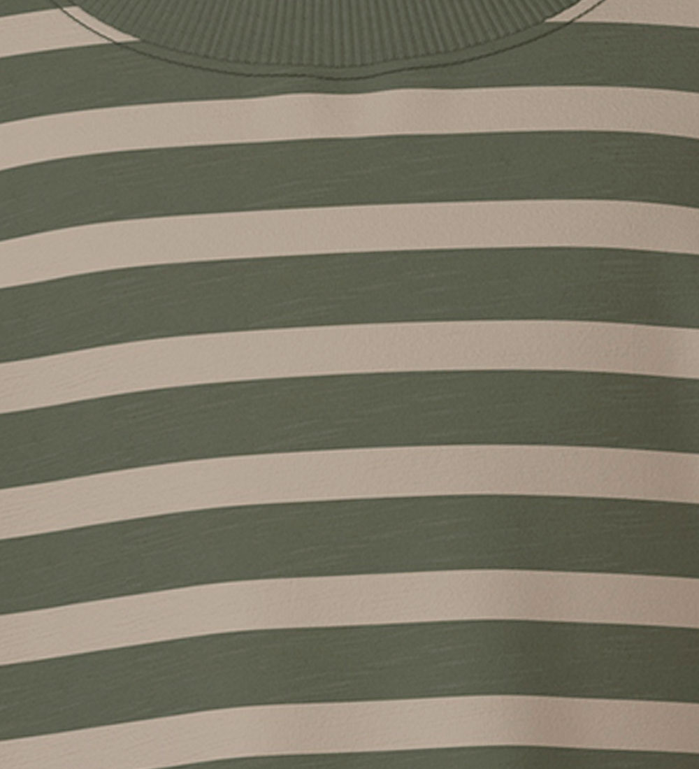 Name It Bluse - NmmVaksel - Dusty Olive/Pure Cashmere