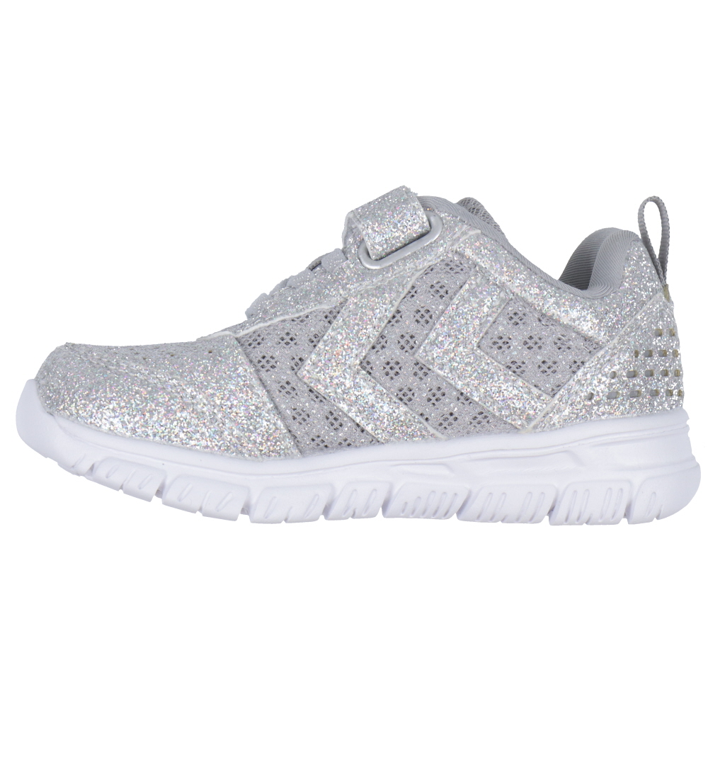 Hummel Sko - Crosslite DOT4 Glitter Jr - Silver