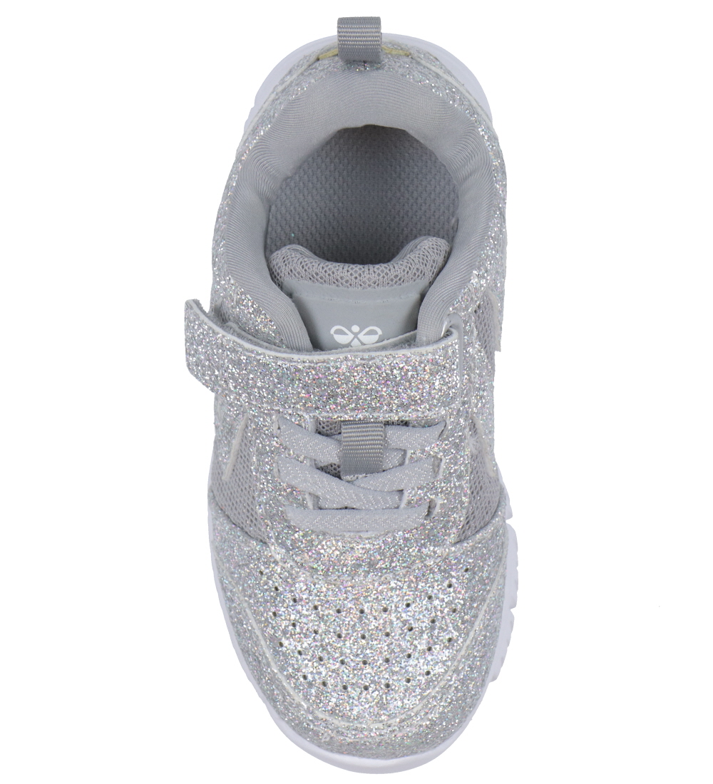 Hummel Sko - Crosslite DOT4 Glitter Jr - Silver