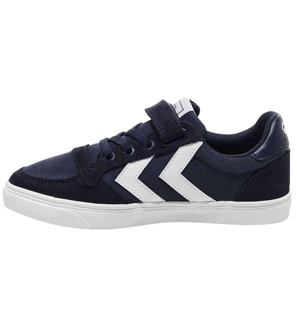 Hummel Sko - Slimmer Stadil Low Jr - Dress Blue