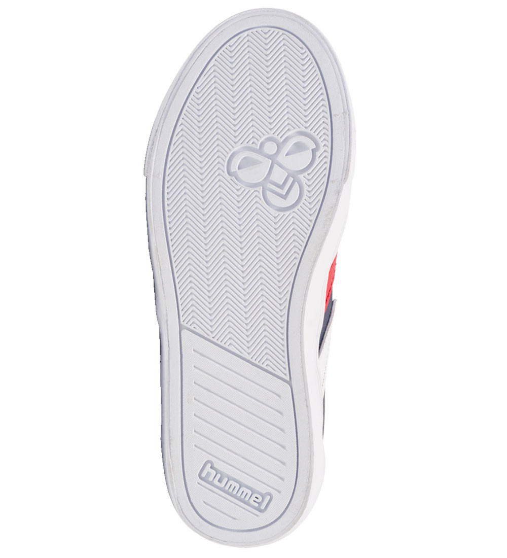 Hummel Sko - Slimmer Stadil Leather Low Jr - Peacoat