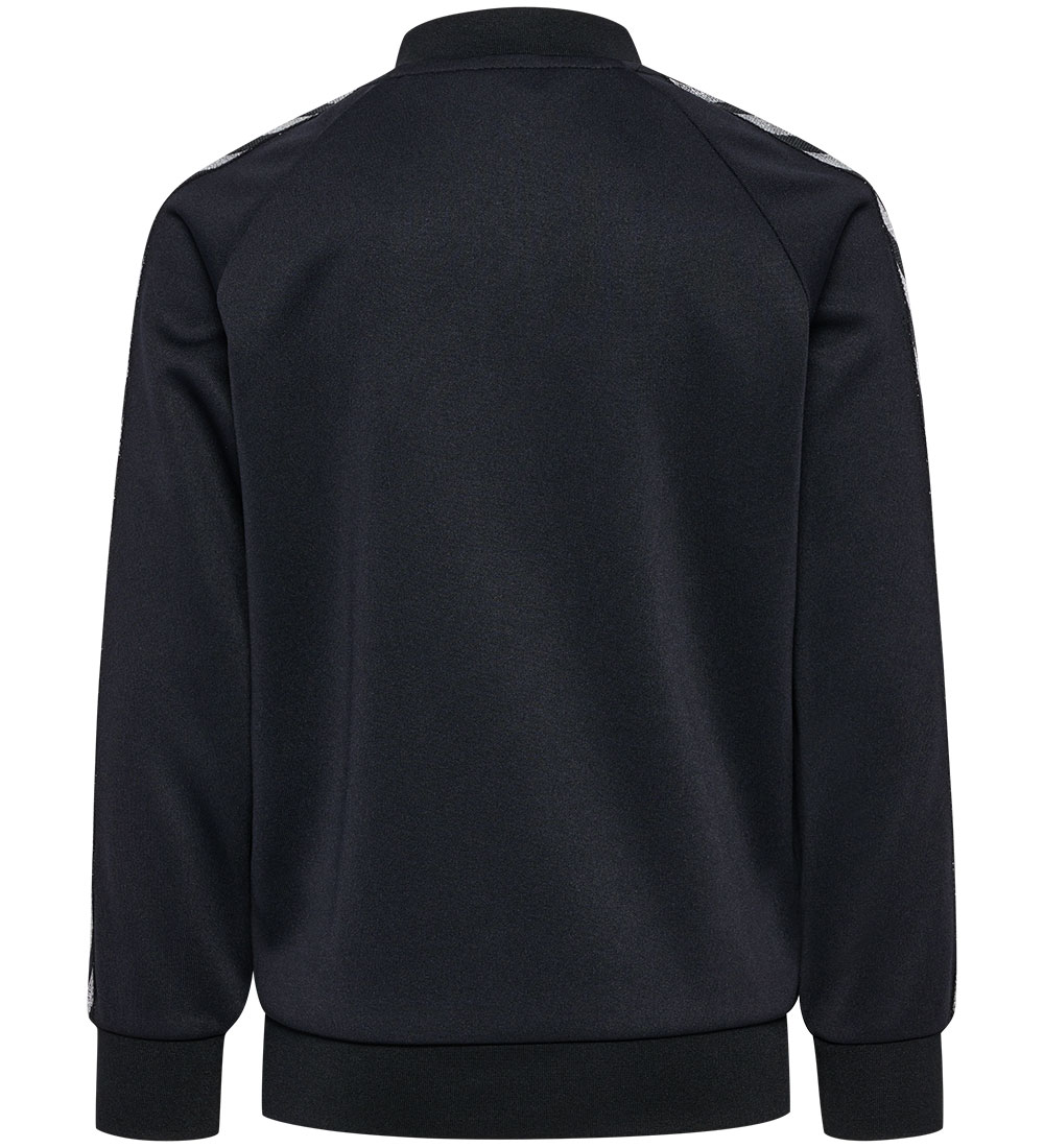 Hummel Cardigan - hmlNoma - Sort m. Logo/Glimmer