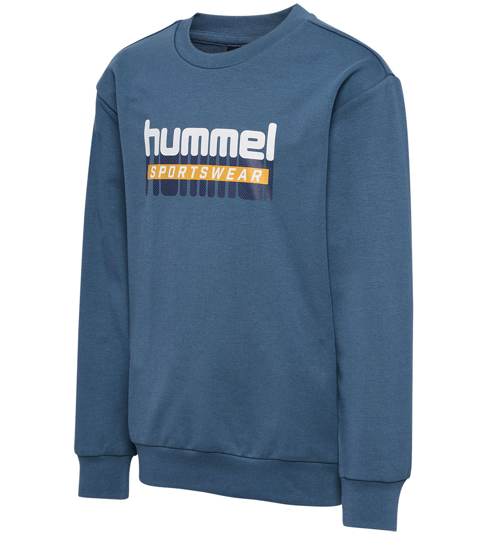 Hummel Sweatshirt - hmlTukas - Bering Sea m. Print
