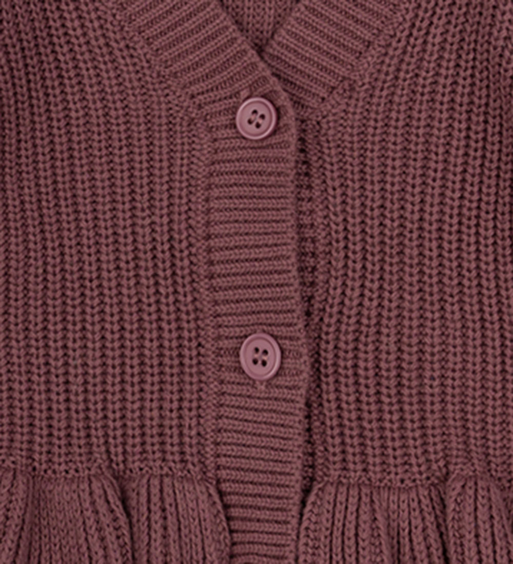 The New Siblings Cardigan - Strik - TnsMae - Crushed Berry