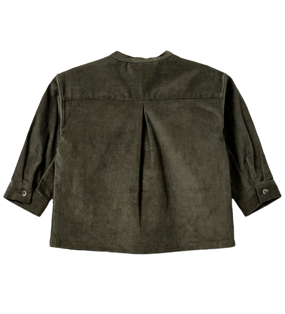Sofie Schnoor Fløjlsskjorte - Askersb - Forest Green