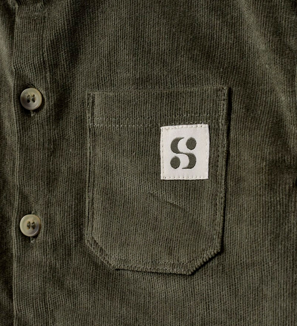 Sofie Schnoor Fløjlsskjorte - Askersb - Forest Green