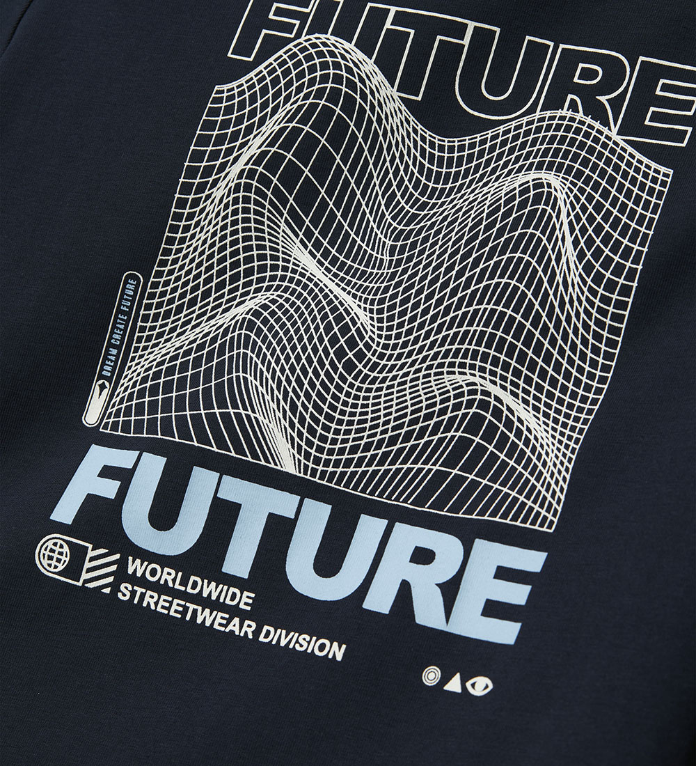Name It Bluse - NkmVux - Dark Sapphire/Future