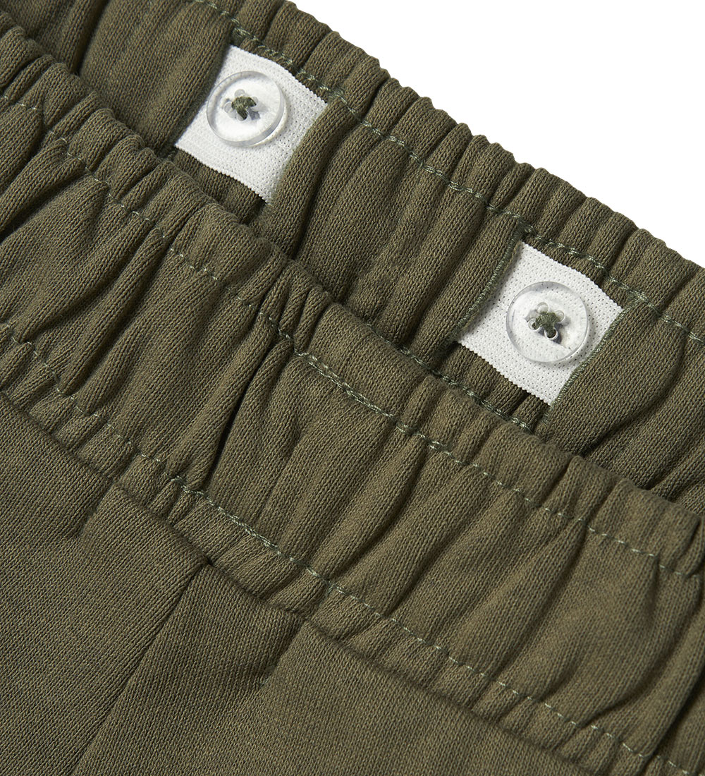Name It Sweatpants - NkmVallen - Dusty Olive