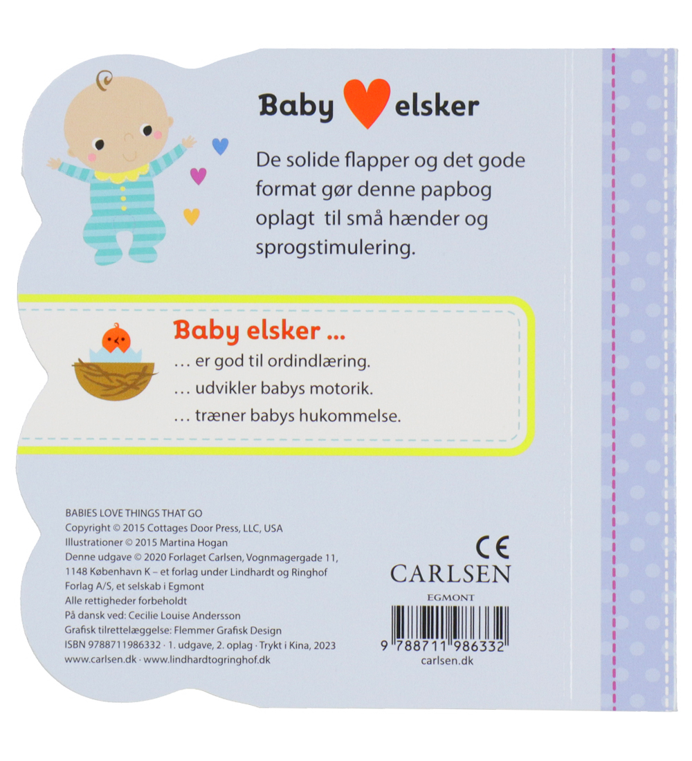 Forlaget Carlsen Bog - Baby Elsker Maskiner