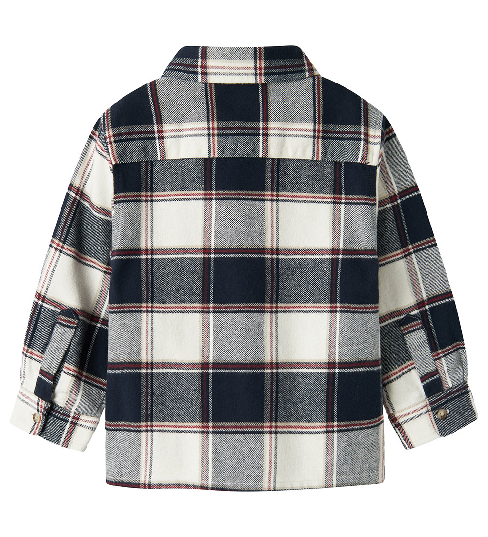 Name It Skjorte - NmmTamol - Navy Blazer/Check