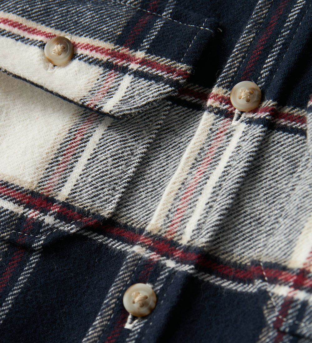 Name It Skjorte - NmmTamol - Navy Blazer/Check